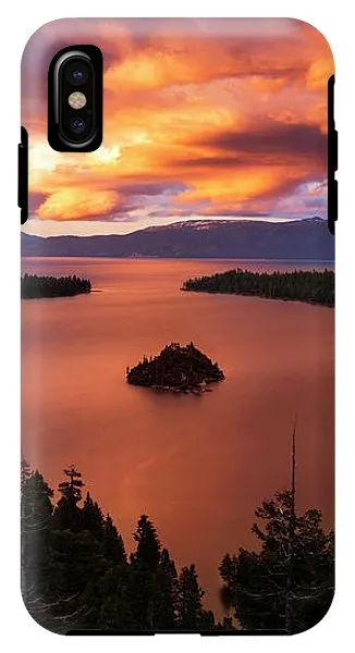 Emerald Bay Fire - Phone Case