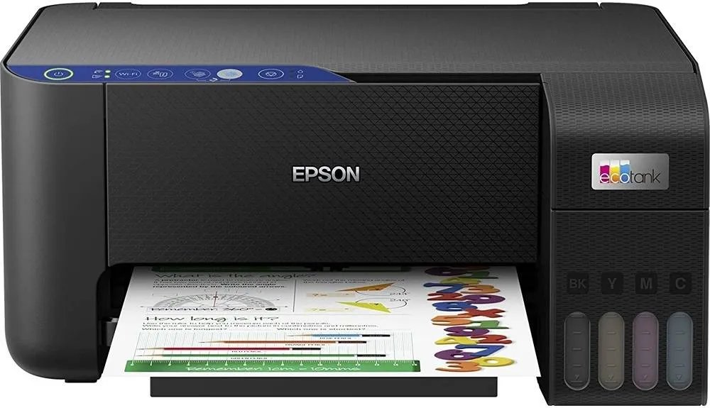 Epson Printer A4 Colour 3In1 Printer With Wi-Fi  Black L3251