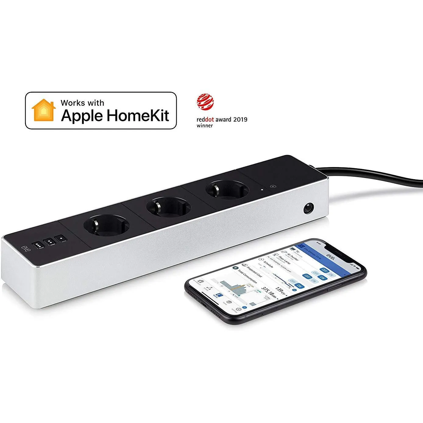 Eve Energy Strip (EU, Schuko)