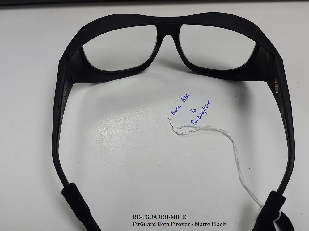 Eyewear, Fitguard Beta Lead Fitover with Lead Vinyl Side Shields