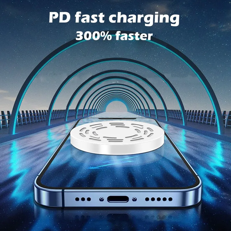 Fast Magnetic Wireless Charger For iPhone PD 20W Charger For iPhone 14 13 12 11 Pro Max Plus SE X XS MAX XR USB C Cable