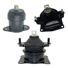 Fits 03-07 HondaAccord 2.4L / 04-05 TSX Motor Engine Mount Kit 3 Pcs Kit