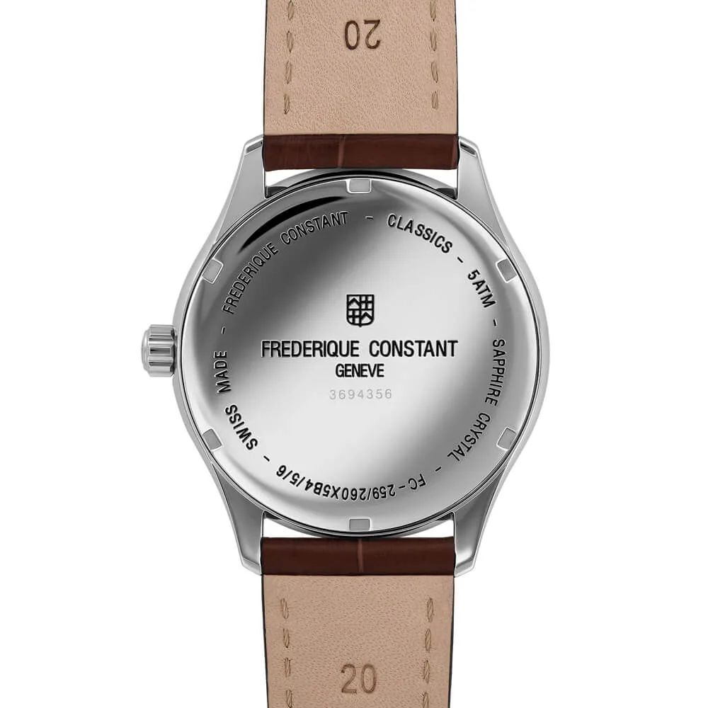 Frederique Constant Classics Swiss Quartz Watch FC-259NT5B6