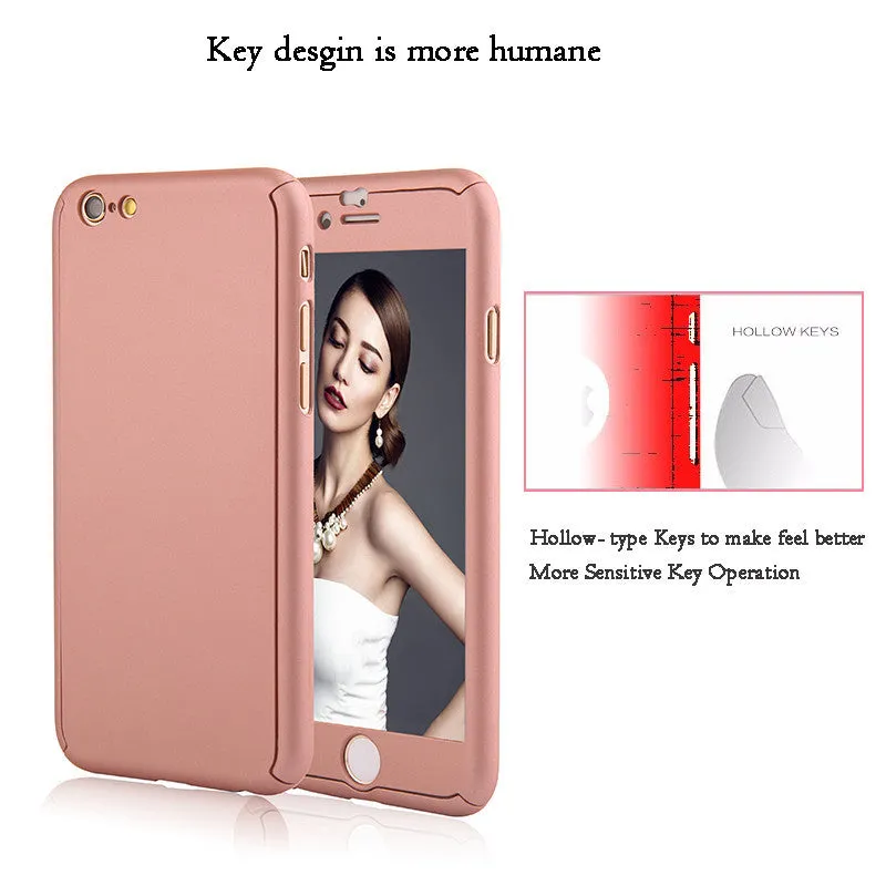 Full Body Coverage Coque Phone Cases for iPhone