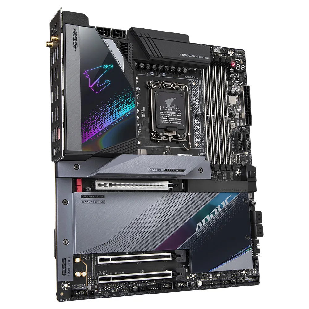 Gigabyte Z790 Aorus Master Motherboard - Supports Intel Core 13Th Cpus, 20 1 2 Phases Digital Vrm, Up To 8000Mhz Ddr4 (O