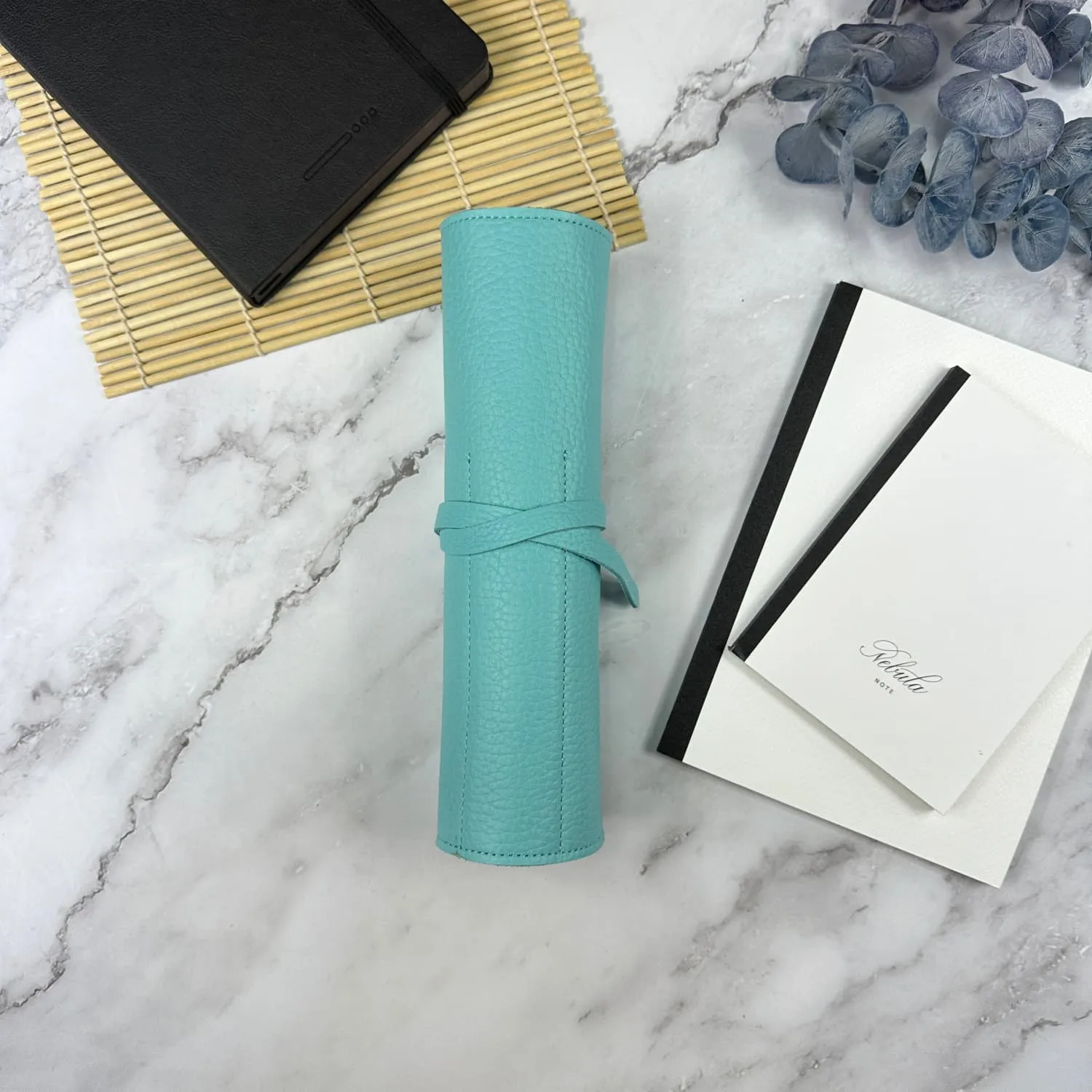 Girologio 10 Pen Roll in Aqua Breeze