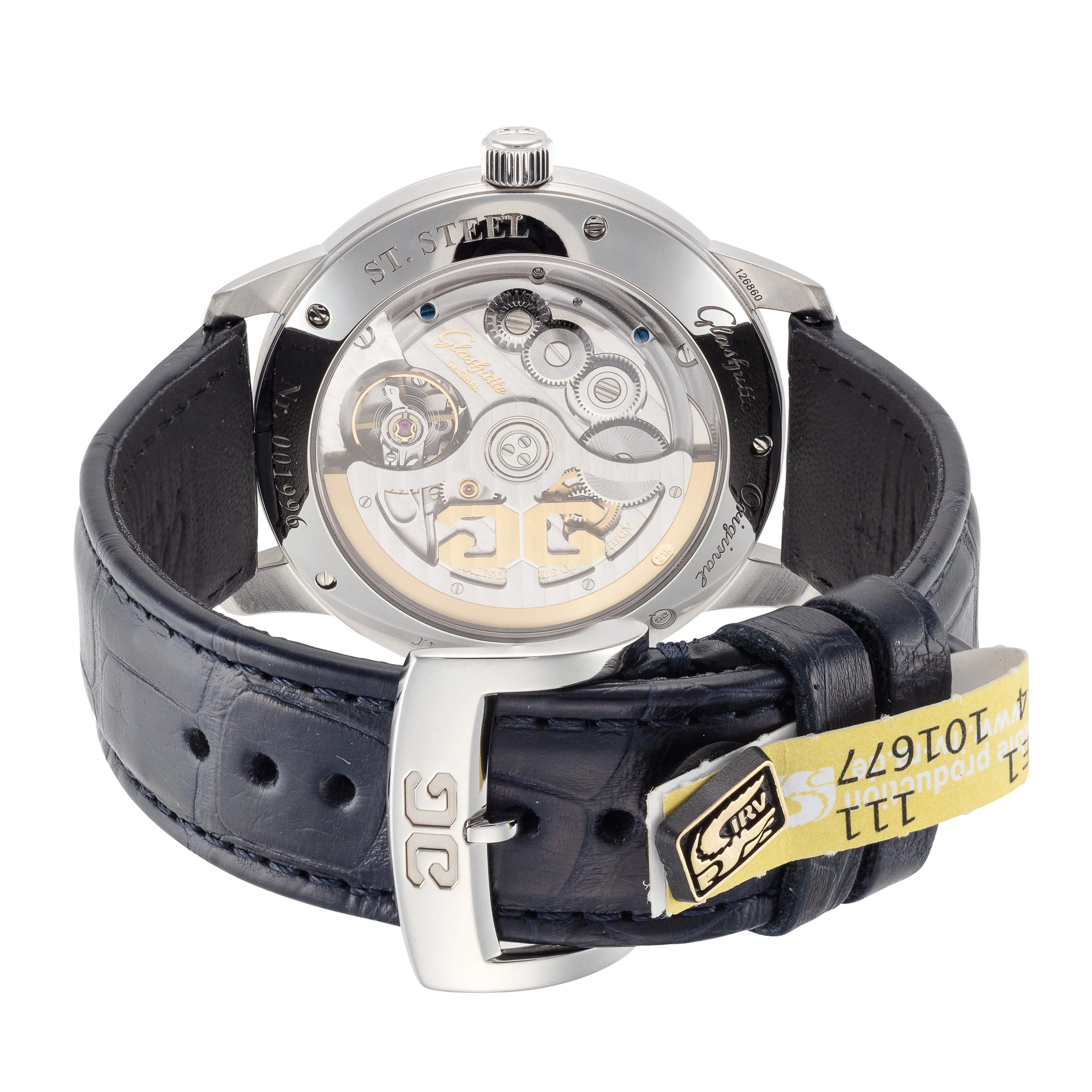 Glashutte Mens 1-36-01-05-02-01 Senator Excellence Panorama 40mm Automatic Watch