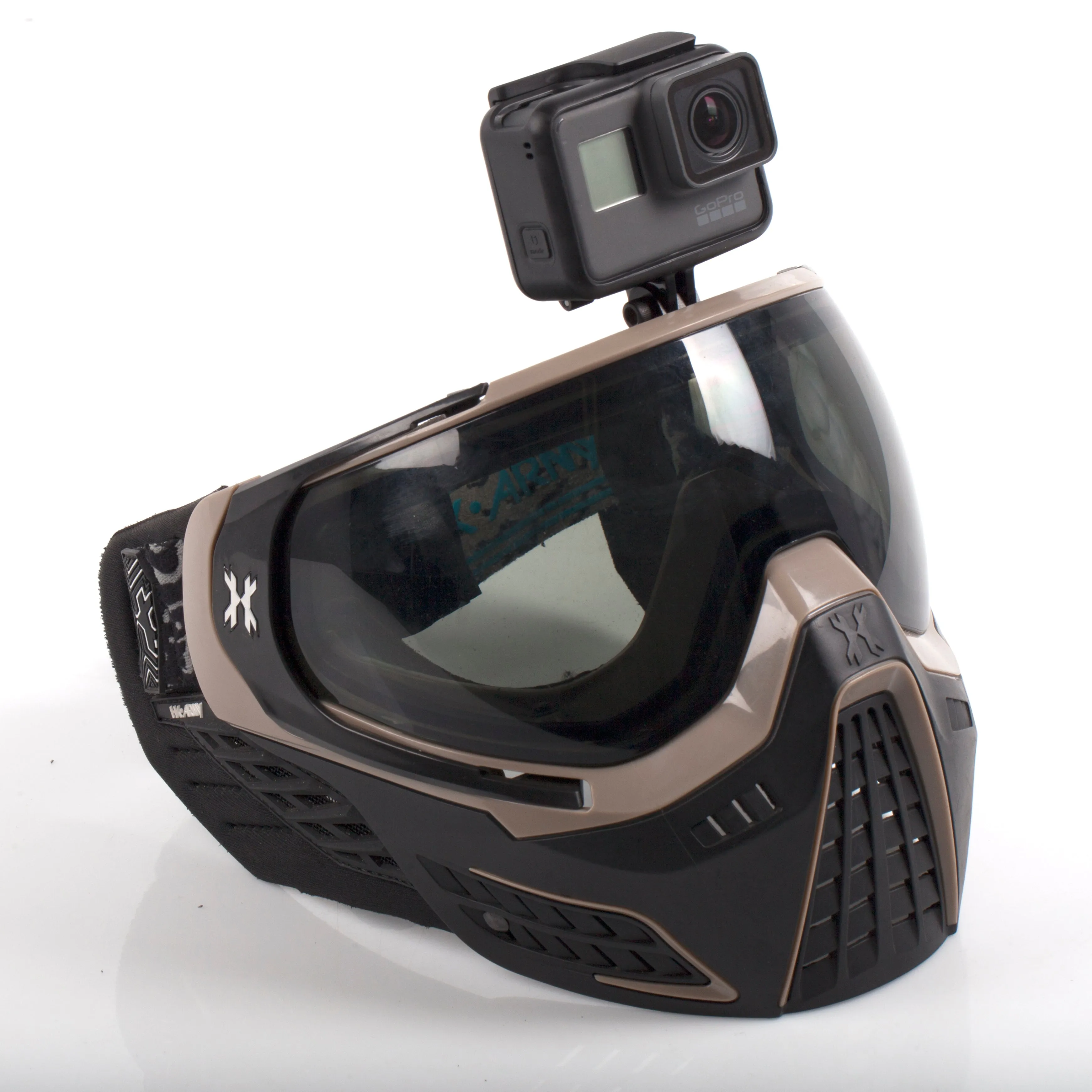 Goggle Camera Mount - Gold