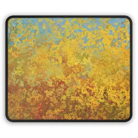 Gold and blue spots - Inovax Gaming Mouse Pad