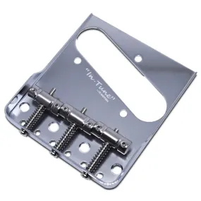 Gotoh Low Profile Telecaster Vintage Ash Tray Bridge with "In Tune" Titanium Saddles