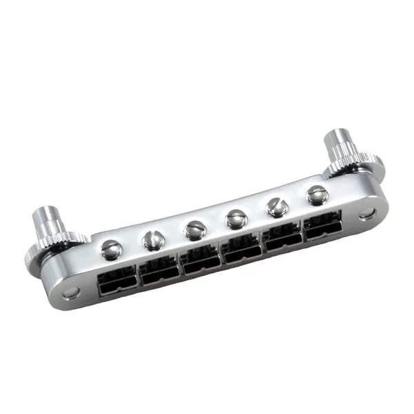 Grover GR520C Tune-O-Matic Style Guitar Bridge - Chrome