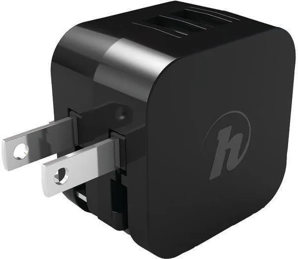 Hipstreet HS-PKACLED-BK Universal USB AC Charger