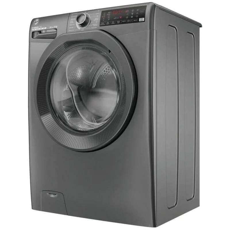 HOOVER H3WPS496TMRR6 1400 SPIN 9KG WASHING MACHINE - Graphite