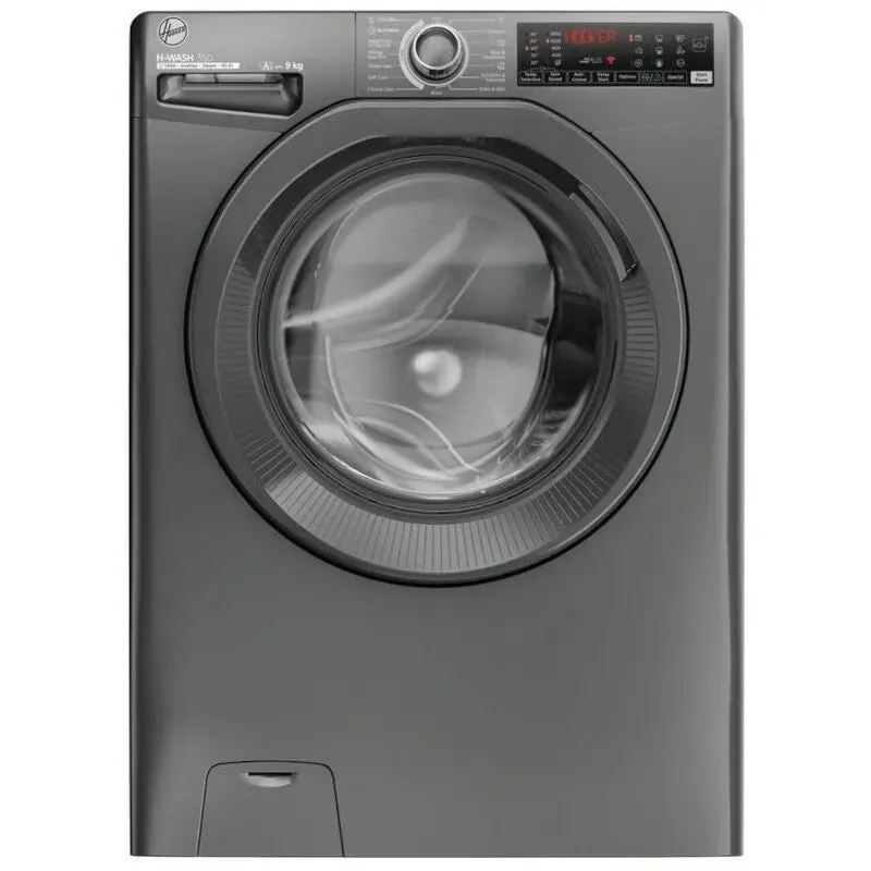 HOOVER H3WPS496TMRR6 1400 SPIN 9KG WASHING MACHINE - Graphite