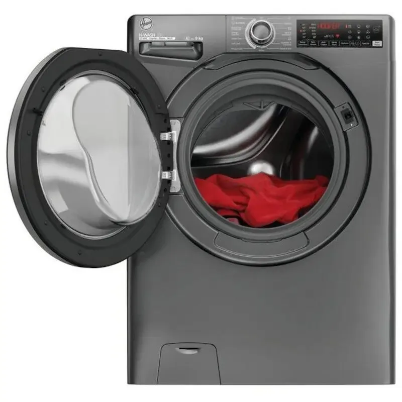 HOOVER H3WPS496TMRR6 1400 SPIN 9KG WASHING MACHINE - Graphite