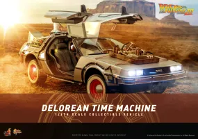 Hot Toys Back To The Future Part III The Delorean Time Machine 1/6 Scale Collectible Figure Vehicle