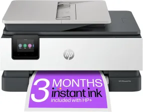 HP OfficeJet Pro 8122e All-in-One Printer - Print, Scan, Copy, ADF, Colour, HP  with 3 Months Instant Ink & 3-Year Warranty