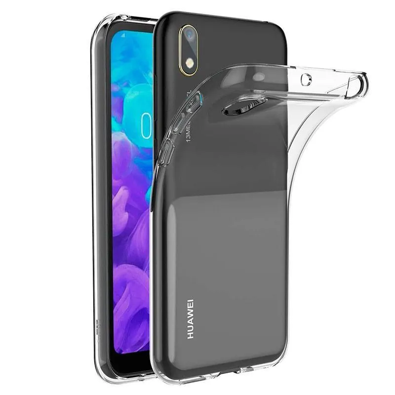 Huawei Y5 (2019) Silicone Gel Ultra Slim Case Clear