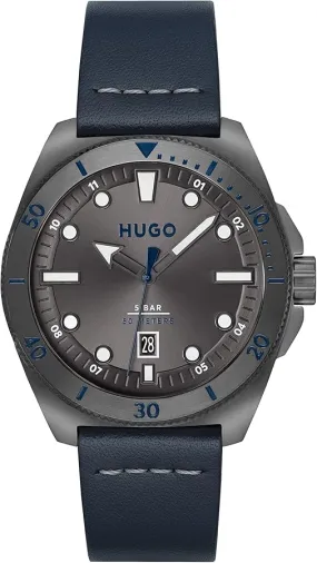 Hugo Boss Men's Visit 44mm Quartz Watch 1530302