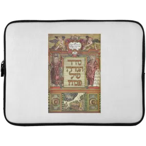 Illuminated Manuscript Laptop Sleeve - 15 Inch