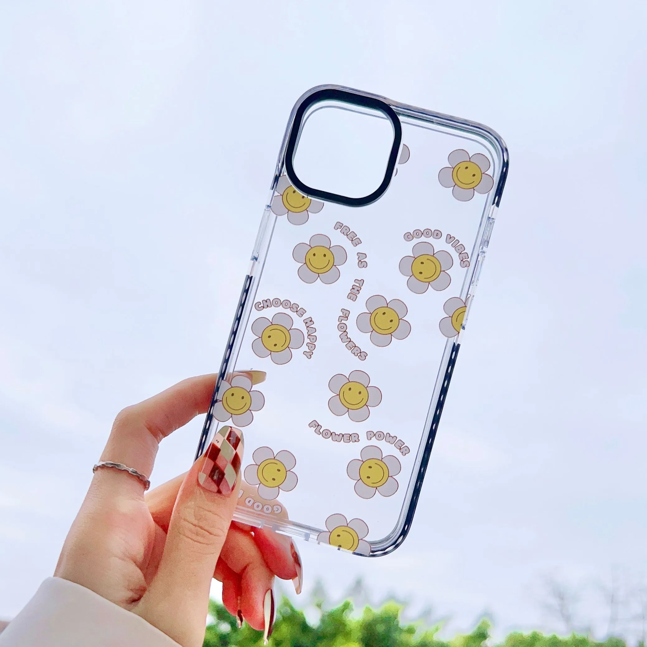 Impact Proof Silicon Case For iPhone ( Love Stickers )