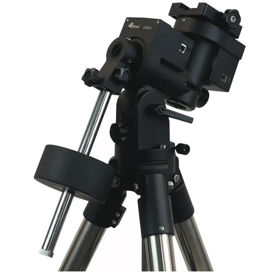 IOptron CEM26CE Center Balanced Equatorial Mount with LiteRoc Tripod