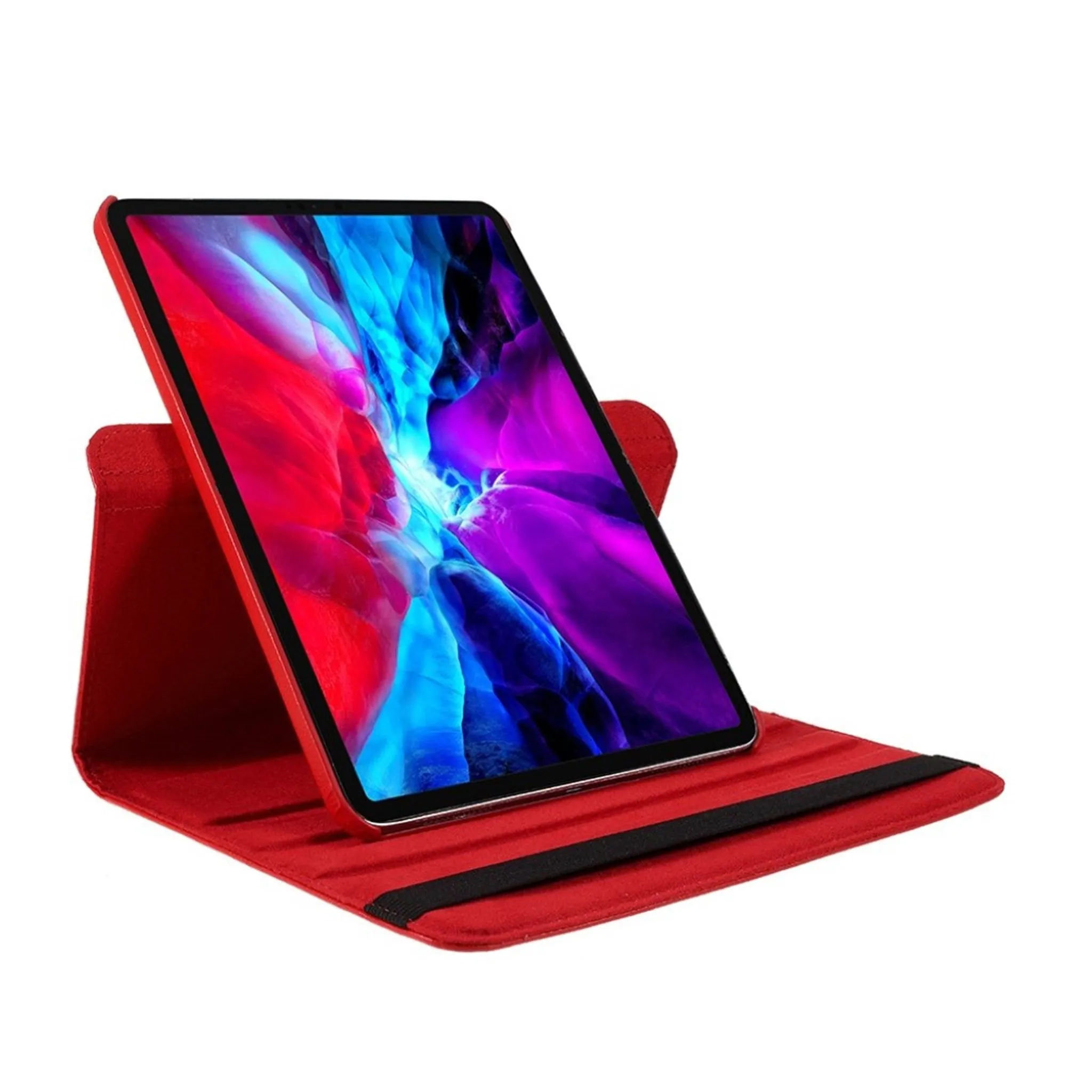 iPad Air (2020) 360 degree rotatable leather case - Red