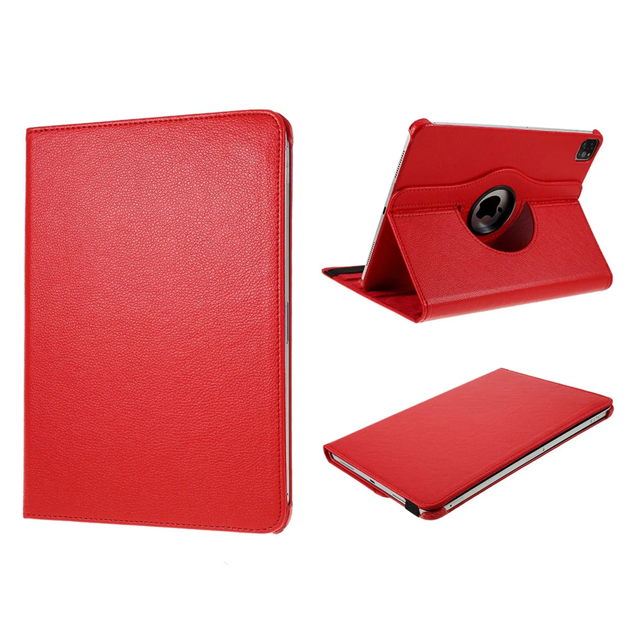 iPad Air (2020) 360 degree rotatable leather case - Red