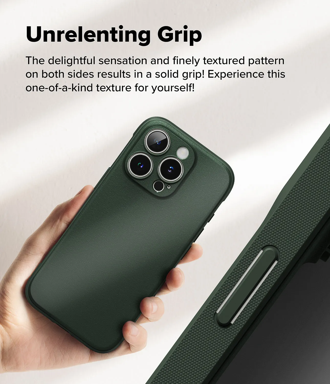 iPhone 16 Pro Max Case Cover | Onyx Series| Dark Green