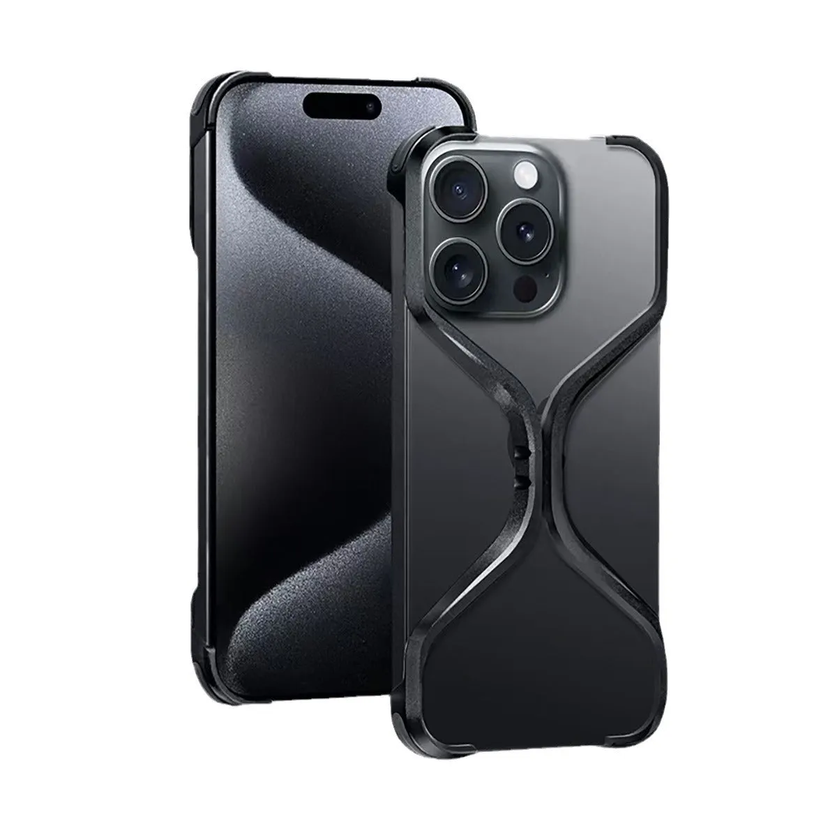 iPhone 16 Series Premium X-Grip Armor Frame Case