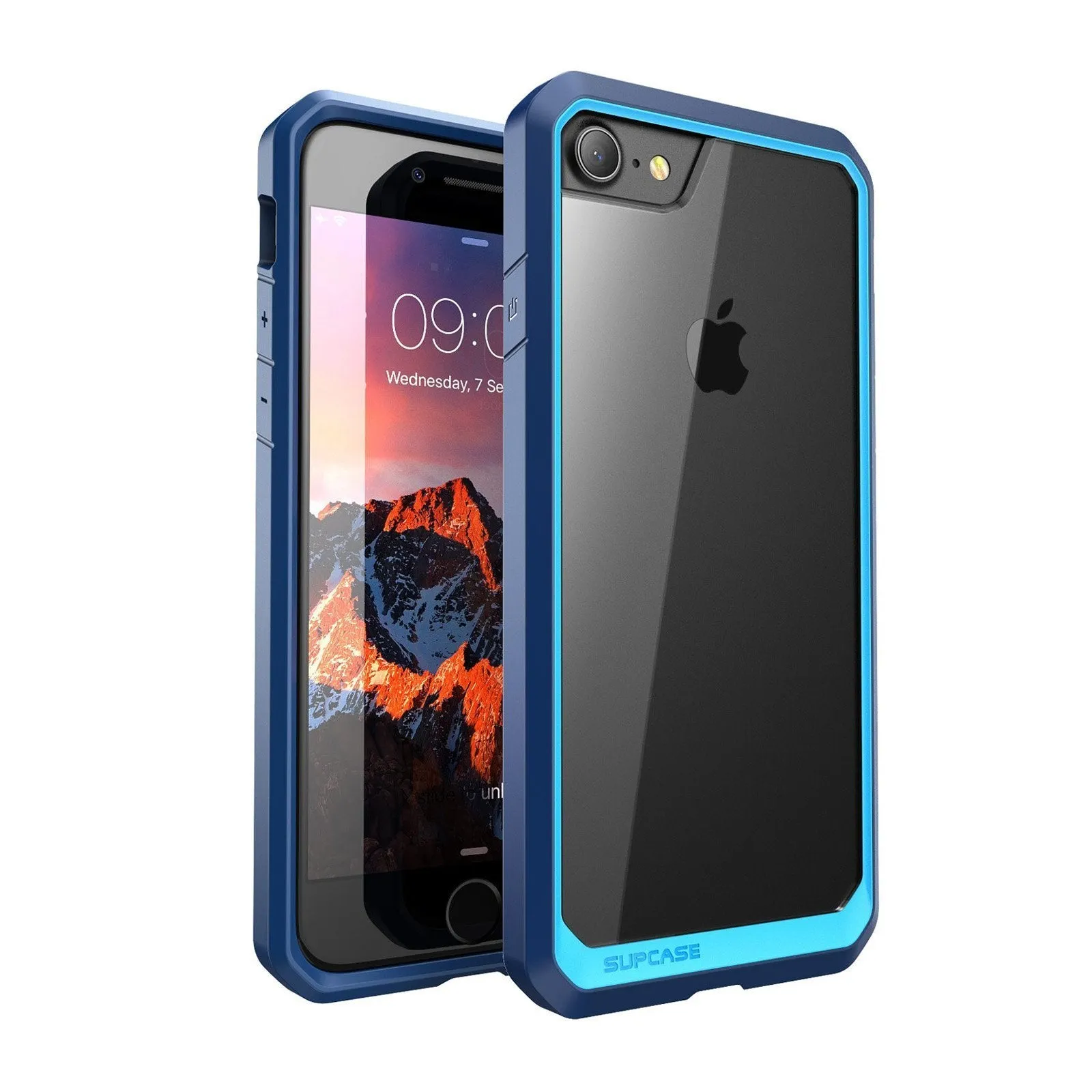 iPhone 7 Plus / 8 Plus Unicorn Beetle Hybrid Protective Bumper Case-Navy