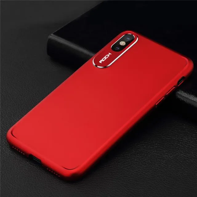 iPhone X Case 5.8'',ROCK Slim Painting Back Cover Anti-knock Shell