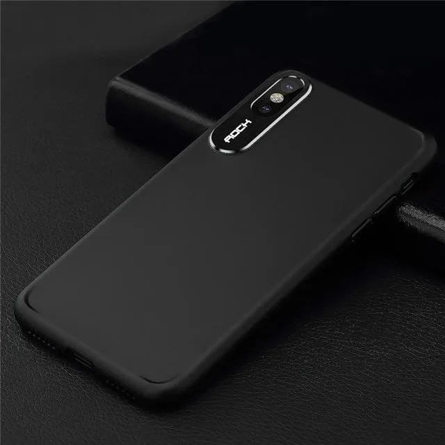 iPhone X Case 5.8'',ROCK Slim Painting Back Cover Anti-knock Shell