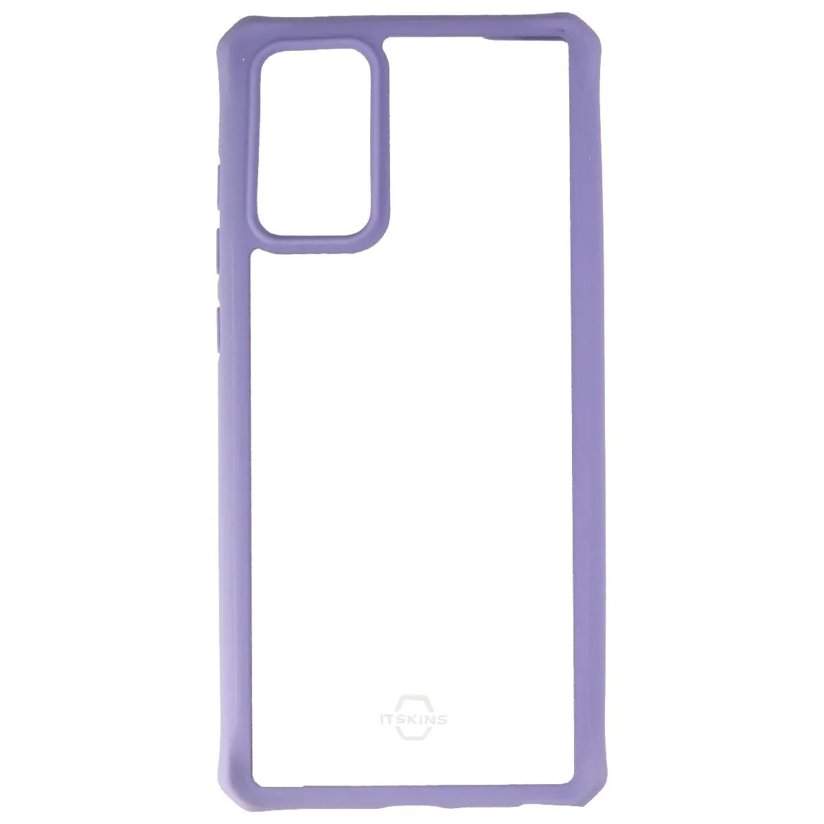 ITSKINS Hybrid Solid Case for Samsung Galaxy Note20 - Purple & Transparent