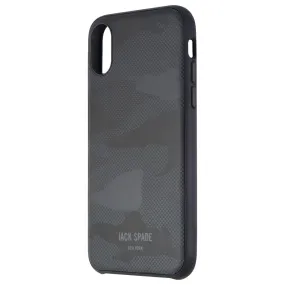 Jack Spade New York Comold Inlay Case for Apple iPhone Xs iPhone X - Camo Black