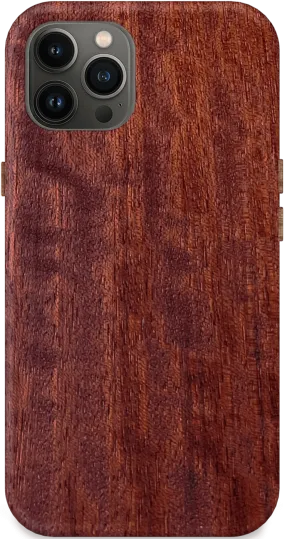 Kerf Select Figured Brazilian Cherry Wood Phone Case