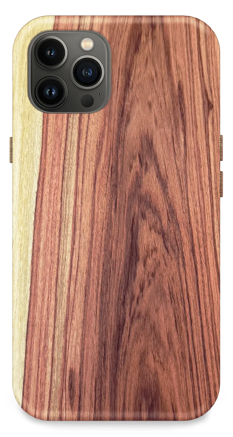 Kerf Select Tulipwood Wood Phone Case