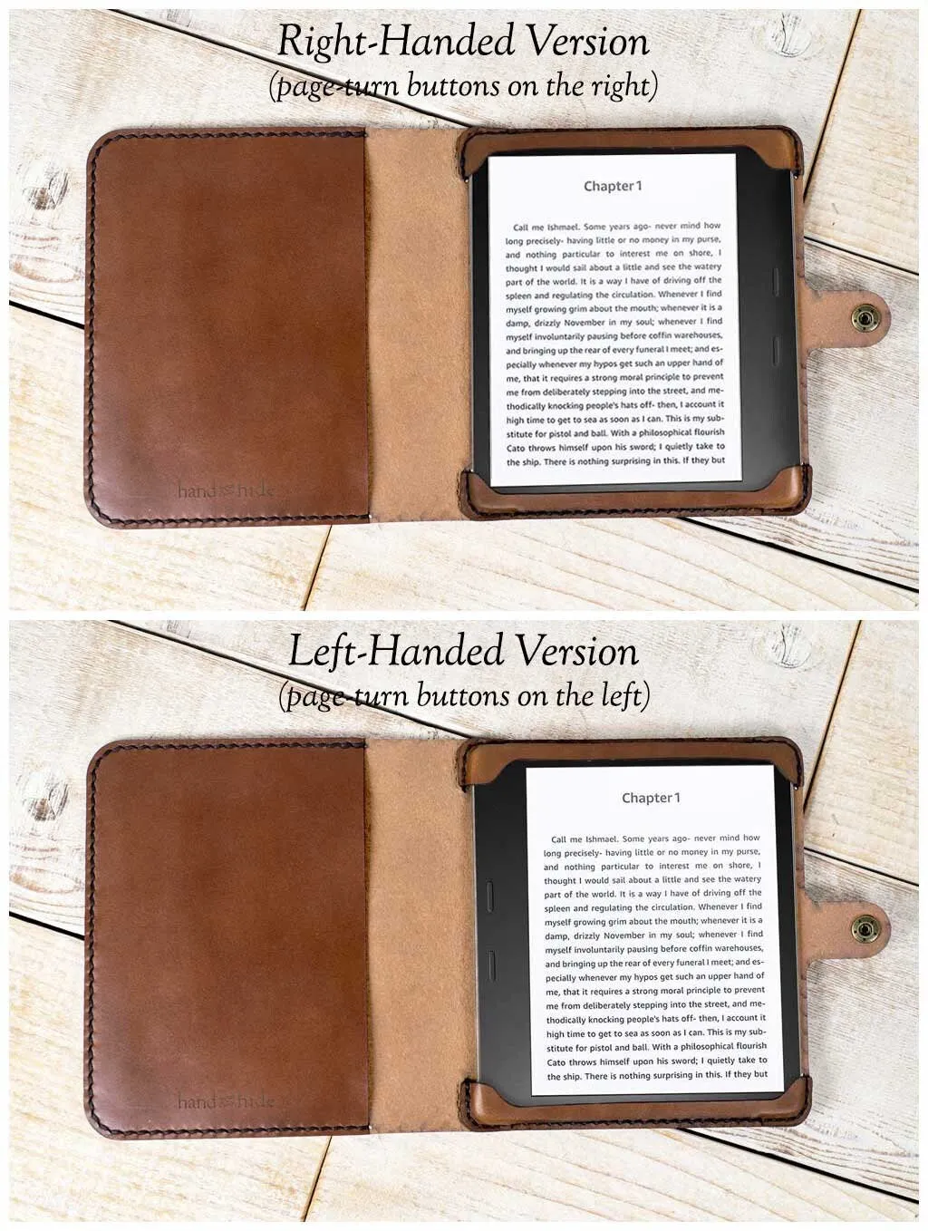 Kindle Oasis 2 or 3 Classic Leather Tablet Case