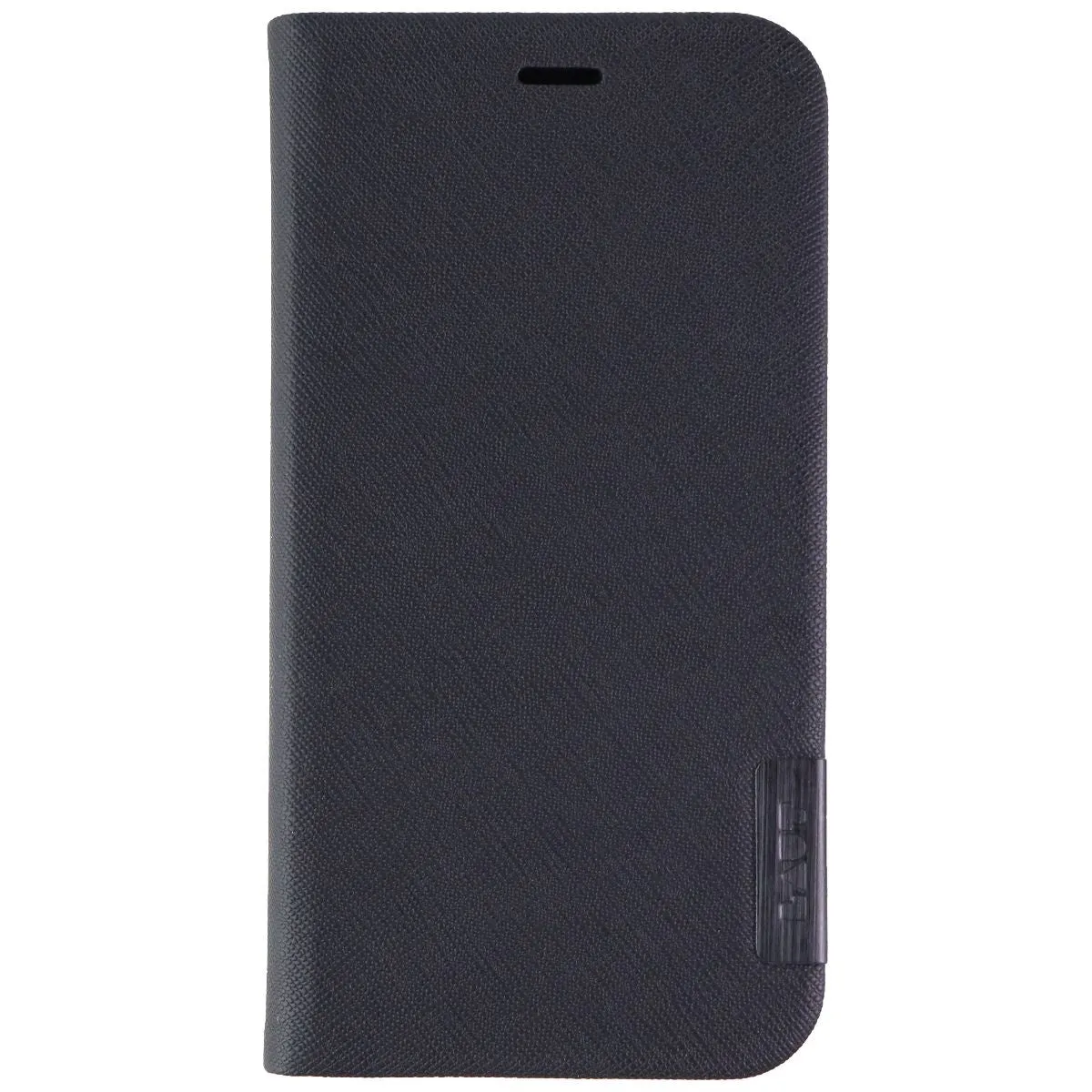 LAUT Prestige Folio Case for Apple iPhone 11 Pro - Black Saffiano Vegan Leather