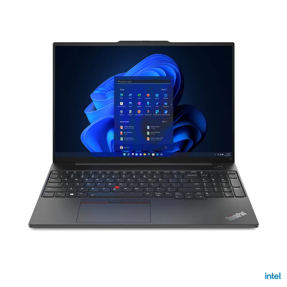 Lenovo Thinkpad E16 Gen 1 21Jn - Intel Core I7 - 1355U / Up To 5 Ghz - Win 11 Pro - Intel Iris Xe Graphics - 16 Gb Ram -