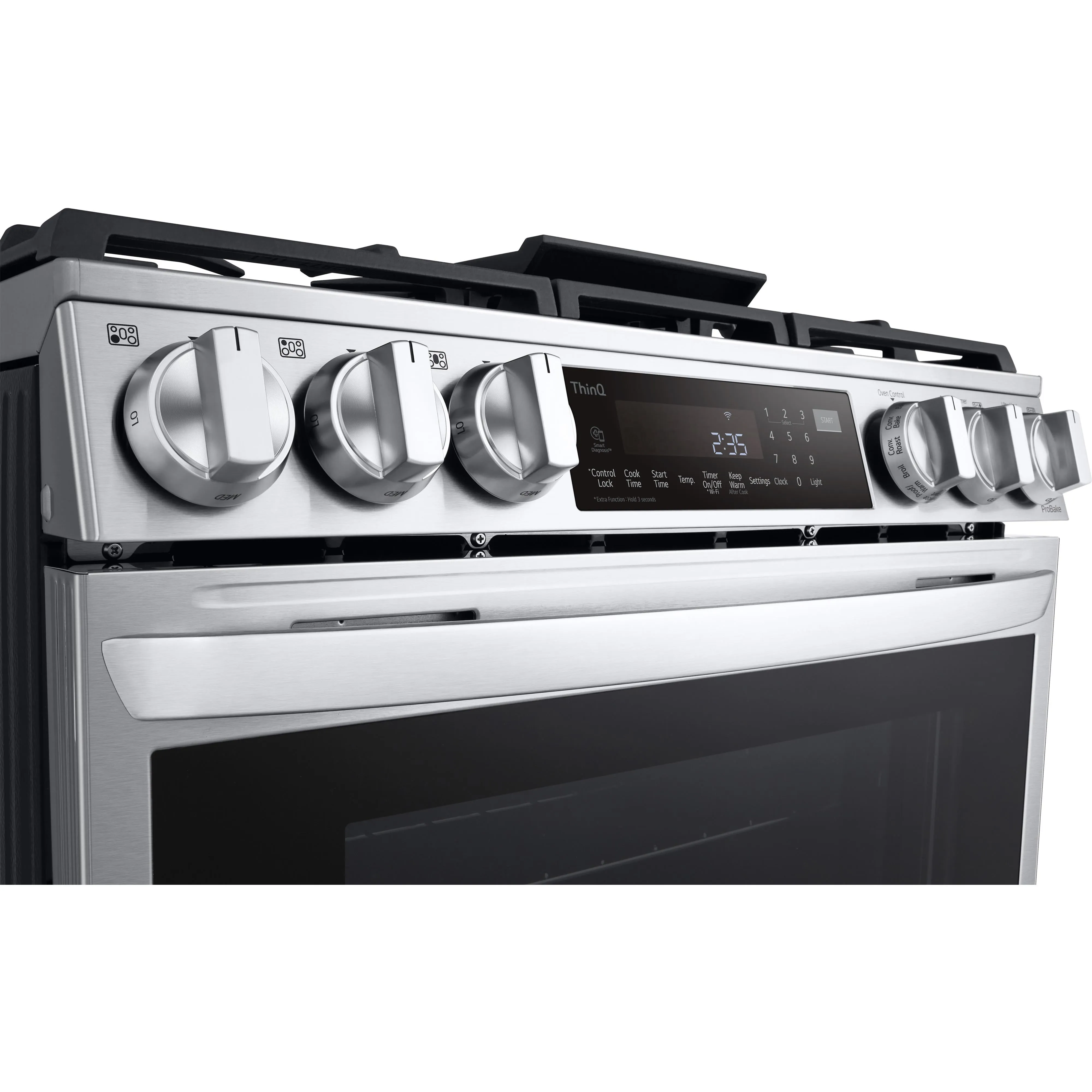 LG 30-inch Slide-In Gas Range with Air Fry LSGL6335F