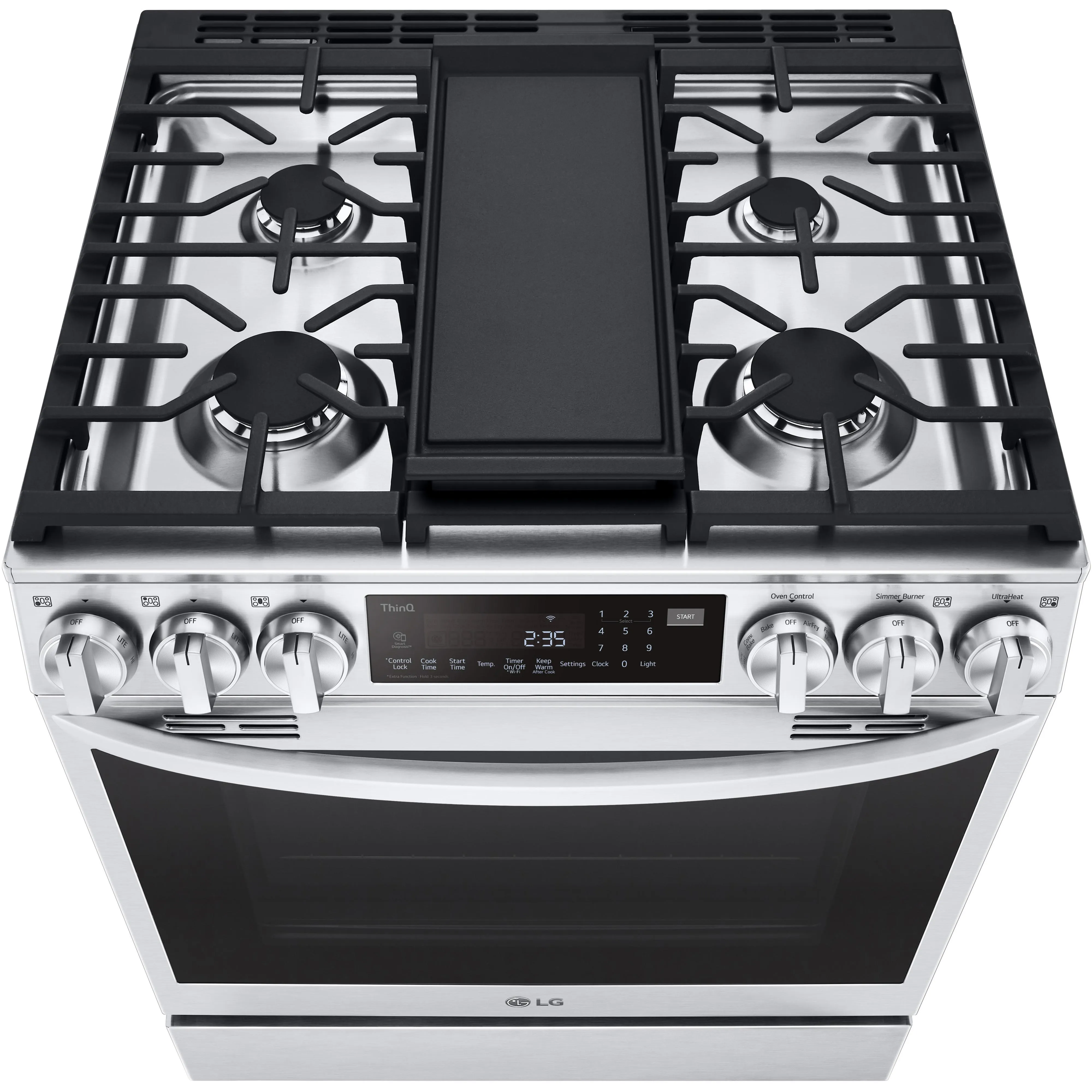 LG 30-inch Slide-In Gas Range with Air Fry LSGL6335F