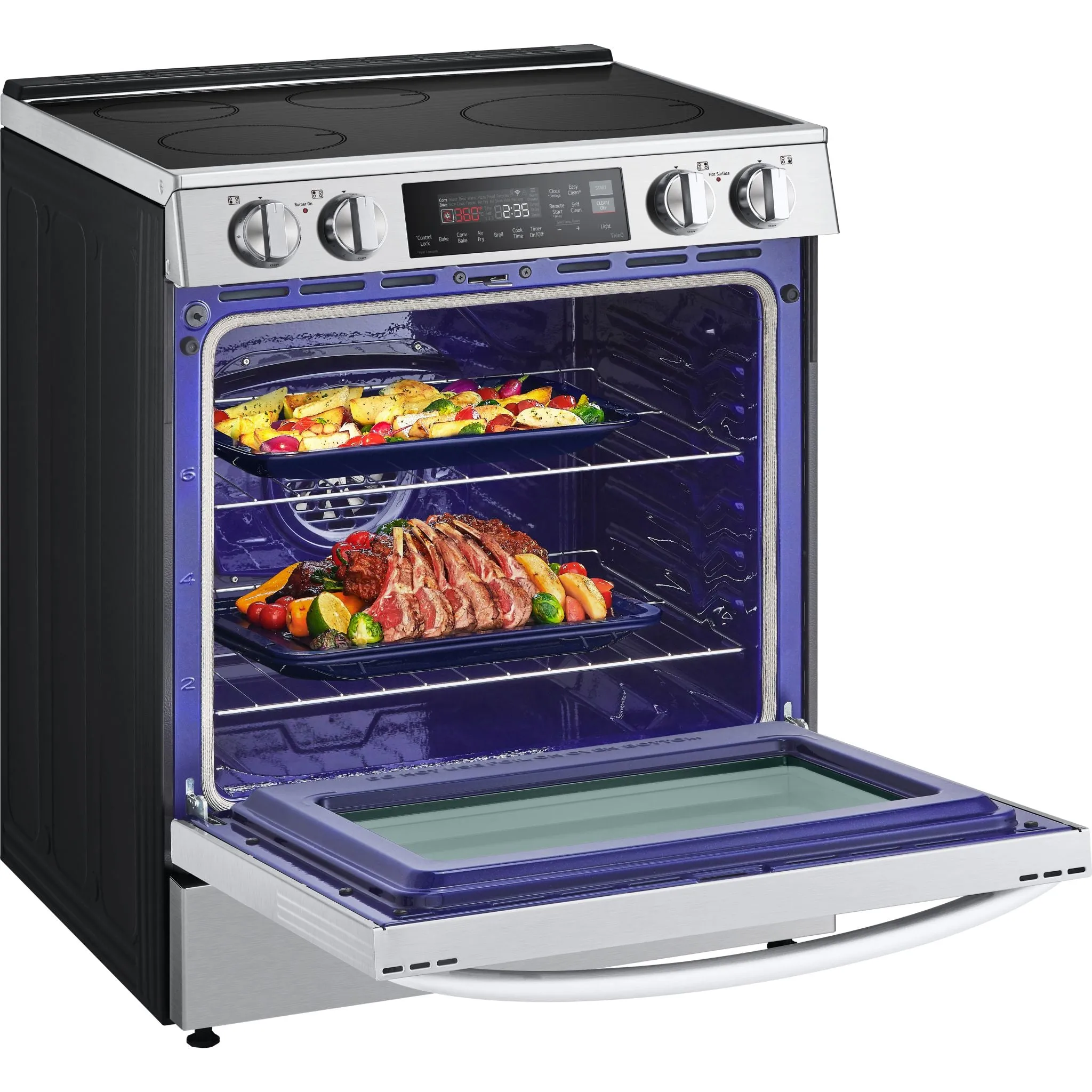 LG Induction Range (LSIL6334F) - Stainless Steel