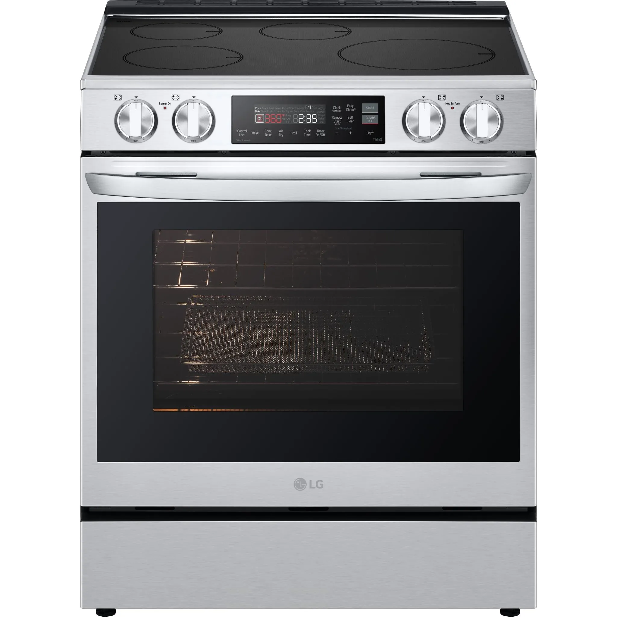 LG Induction Range (LSIL6334F) - Stainless Steel