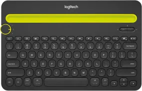 Logitech K480 Multi-Device Bluetooth Wireless Keyboard (English Version) - Black 黑色 920-006380 原裝行貨