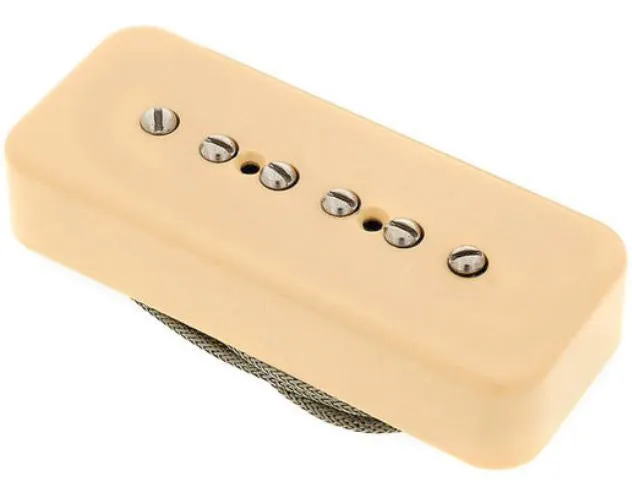 Lollar P-90 Soap Bar Pickup, Bridge, Matte Cream