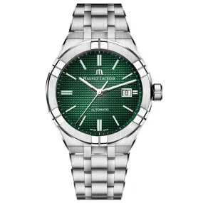 Maurice Lacroix Men's Green Aikon Automatic Watch AI6008-SS002-630-1