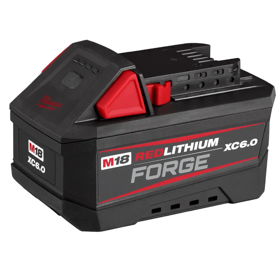 Milwaukee 48-11-1861P 2-PACK M18™ REDLITHIUM™ FORGE™ XC6.0 Battery Pack