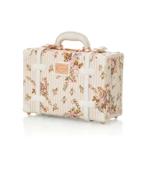 Minimalism Train Case - Beige Floral's