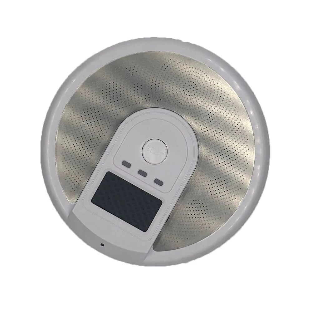 Modern Hidden Smoke Detector Camera with Automatic Night Vision - Side view